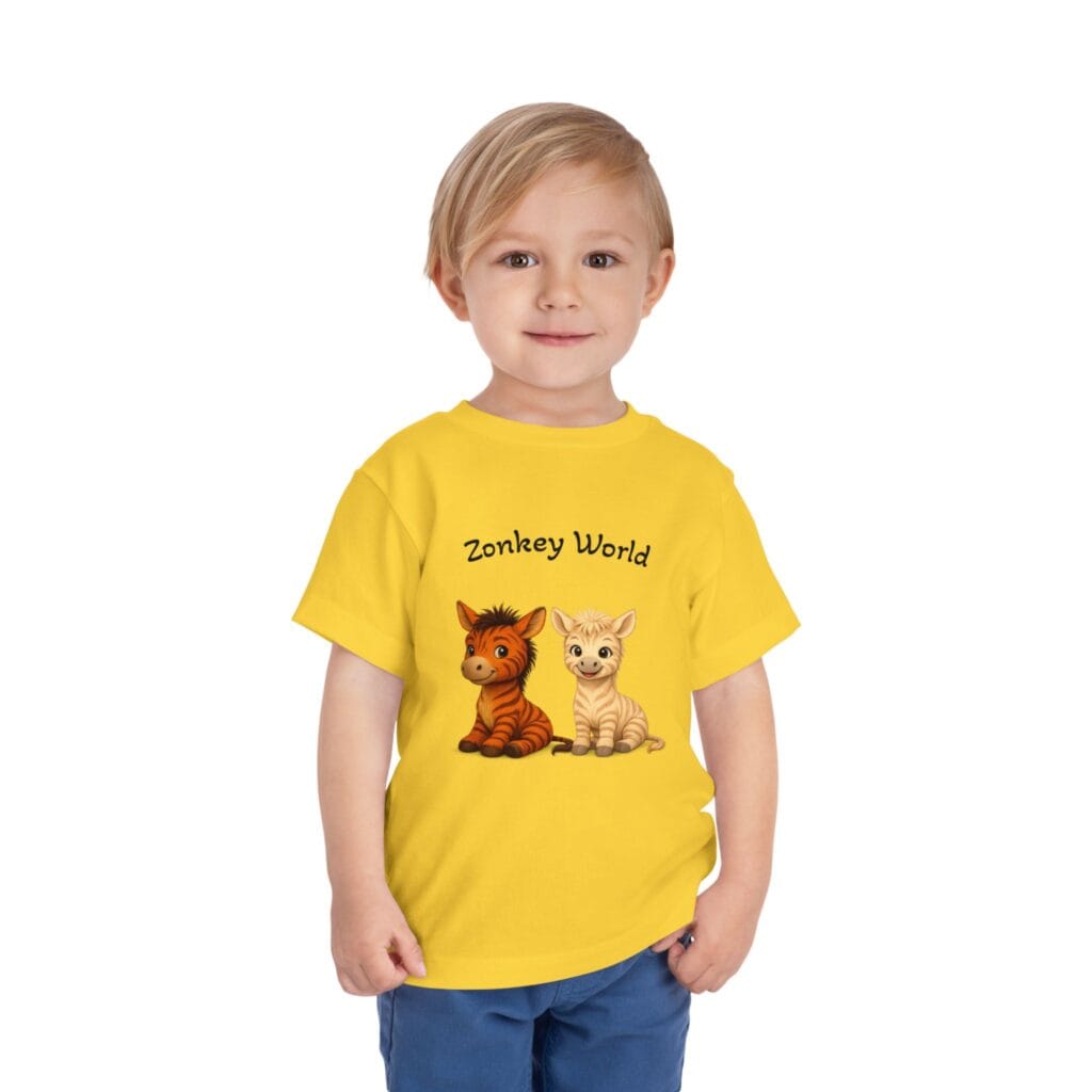 Short Sleeve Donzo Zona Natural Yellow - Zonkey World™ Short Sleeve Donzo Zona Yellow